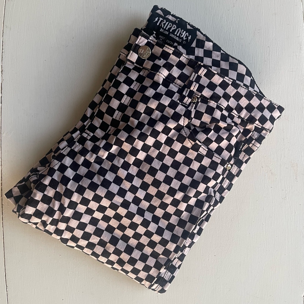 Tripp Checkered Skinny Jeans